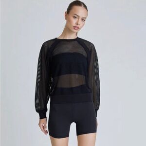 BLANC NOIR IRIE CROPPED SWEATSHIRT NWT NEVER WORN MSRP$89